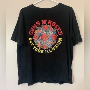 Oversized band tees (3) - M/L